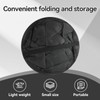 Black Compact Mini Collapsible Car Bin, Compact Foldable Car Rubbish