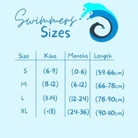 Reusable Absorbent Baby Swim Diapers Baby Boys, Baby Girl's (Sun, Medium)