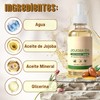2PCS Aceite de Jojoba Orgánico 50 ml para Cara, Cabello,