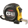 Tajima G5PA0MY" G-Lock Measuring Tape, Black/Yellow, 10 m x 25