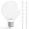 Sunco 16 Pack G25 LED Light Bulbs, Vanity Globe Bathroom