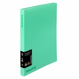 Colourhide Fixed Display Book 40 Sheets, Biscay Green