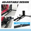 KUAFU Motorcycle Wheel Chock Stand Upright 1800 LBS, Wide Range