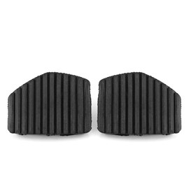 Pedals Car Pedal Rubber Cover, 1 Pair Car Clutch + Brake Pedal Rubber Cover for 1007 207 208 2008 301 307 308 508 Replacement Accessory Clutch Brake Pedal Rubber