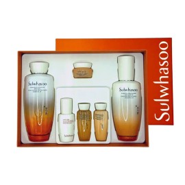 Sulwhasoo 설화수 NEW 자음 2종 기초 스킨 로션 세트 여자 기초 2종 세트 부모님 화장품 선물 Sulwhasoo NEW Jaum Moisturizing Skin Lotion Set for Women - 2-Piece Basic Skincare Set, Gift for Parents
