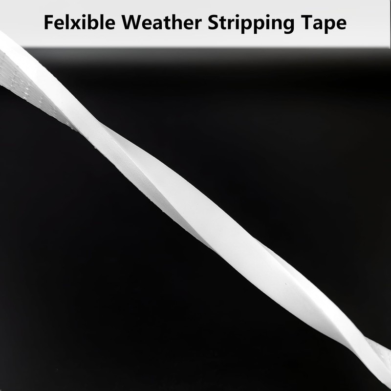 Weather Stripping Door Seal Strip, Strong Adhesive, Weatherproof, Reduce Noise,