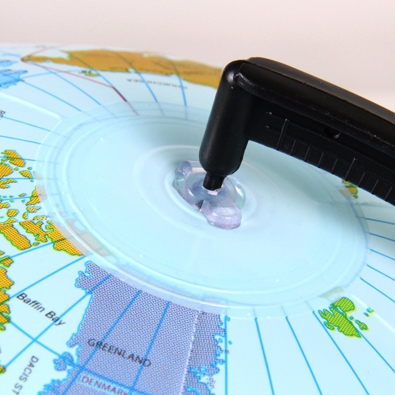 ETA hand2mind Inflatable World Globe with Stand