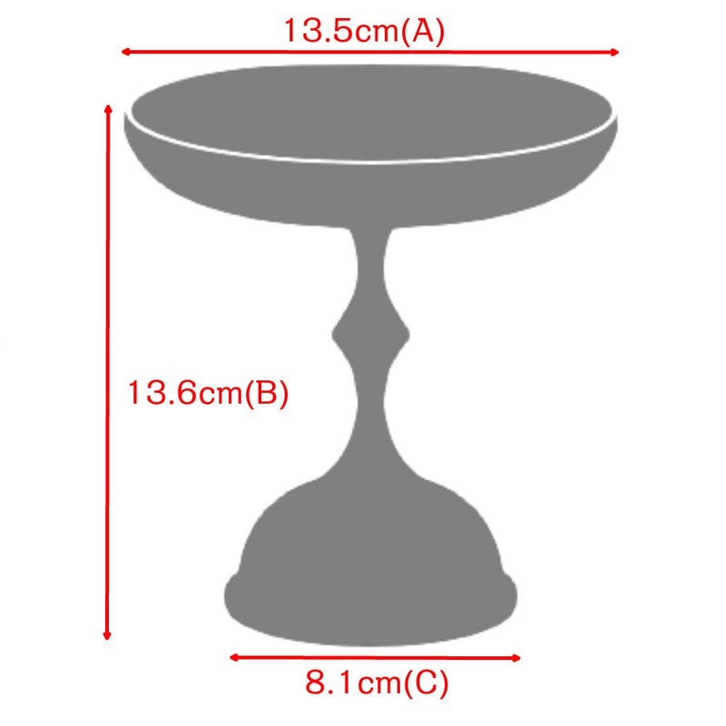 Sunmeni Takatsuki (Chukyo Type), Total Vermilion, 4.5 Size, One Pair