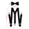 Tokaneit Braces Bow Tie Set, Children's Braces Bow Tie Set,