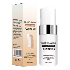 Base De Maquillaje Que Cambia De Color Para Piel Envejecida