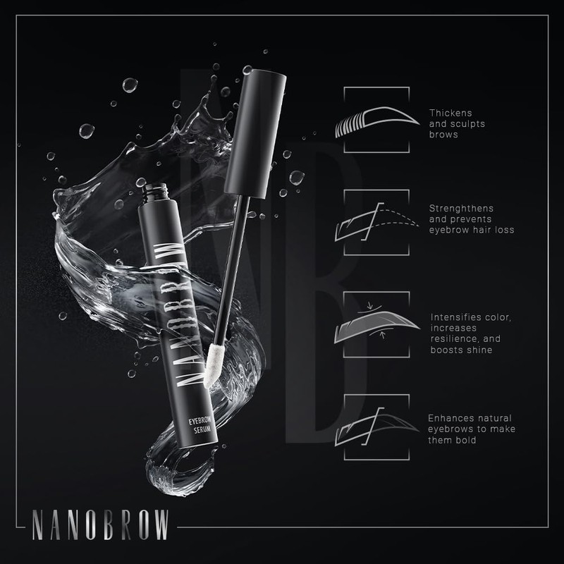 Nanobrow Eyebrow Serum 5ml - Growth-Stimulating, Thickening, Strengthening Brow Serum