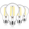 MAXvolador 60W Equivalent E26 LED Filament Light Bulbs, 850LM Neutral