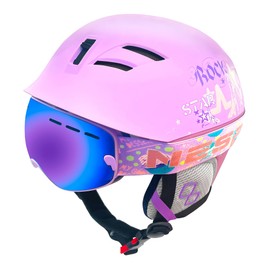 Kids Ski Helmet Kids Snowboard Helmet for Kids Youth and Toddler w/Matching Goggles Age 2-6 Years and 5-12 Years ASTM Certified