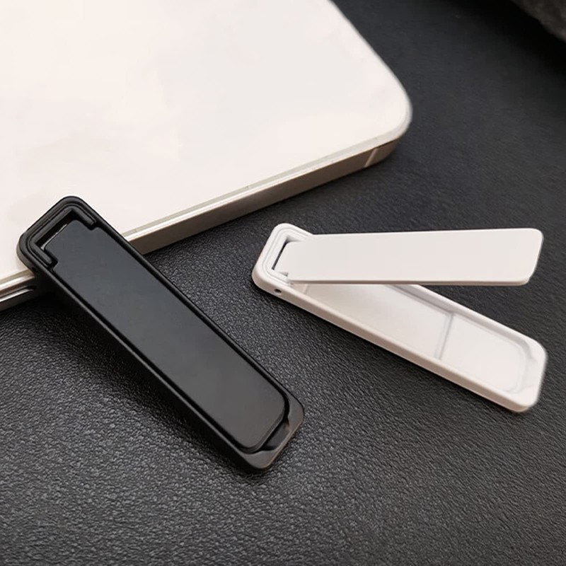 Wansurs [2 Pack] Mini Phone Kickstand Black Baking Paint Cell