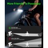Anfly LED Bike Light 1800 Lumen Super Bright USB-C Rechargeable