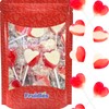 Fruidles Lollipops Mini Heart Shaped Flavored Delicious Lollipop, Individually Wrapped,