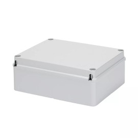 GEWISS GW44207 Junction Box With Plain Screwed LID - IP56 - 190x140x70mm, Smooth