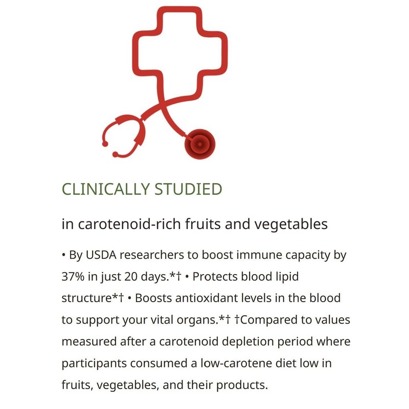 Neolife Carotenoid Complex by NeoLife | USDA Clinical Study Affirms