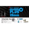 Cosmodarts FitPoint Plus 0.7 inch (19 mm), White, 50 pcs