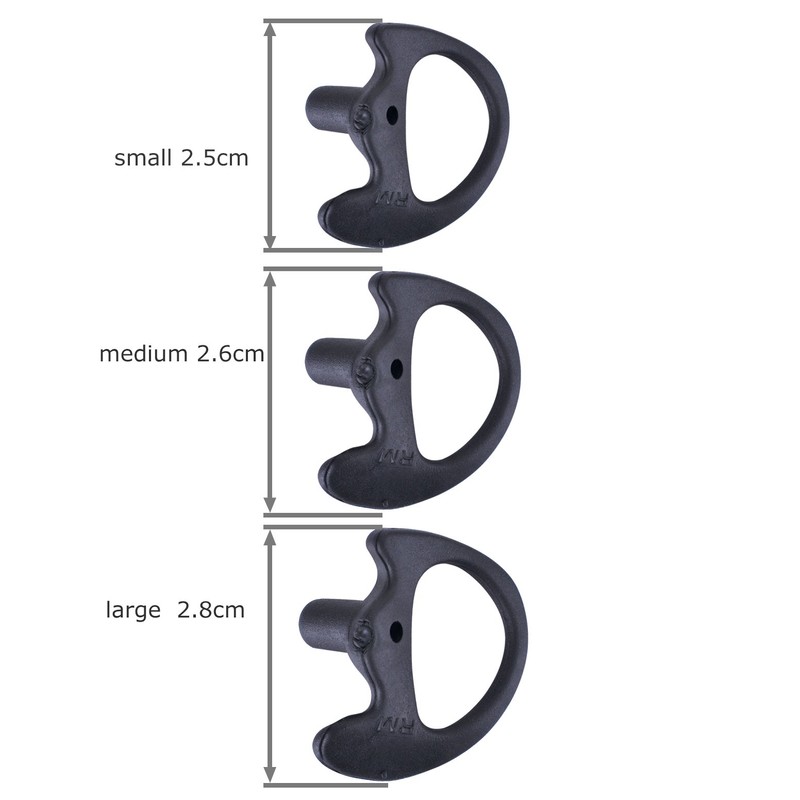 KS K-STORM Two Way Radio Ear Mold Replacement Soft Silicone