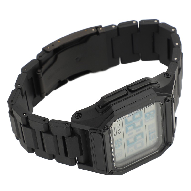 Digital Watch 50m Waterproof Backlit Display Electronic Watch with Alarm