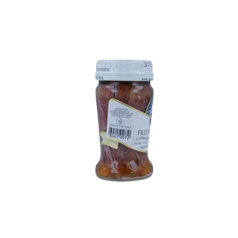 Agostino Recca Anchovies Fillet 3 oz