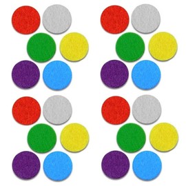 24 Washable Felt Pads for Essential Oil Diffuser Lockets (lockets sold separately) Pads for Health Protection