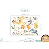 Little Deco DL552-1 Wall Sticker Forest Animals Children's Room Wall