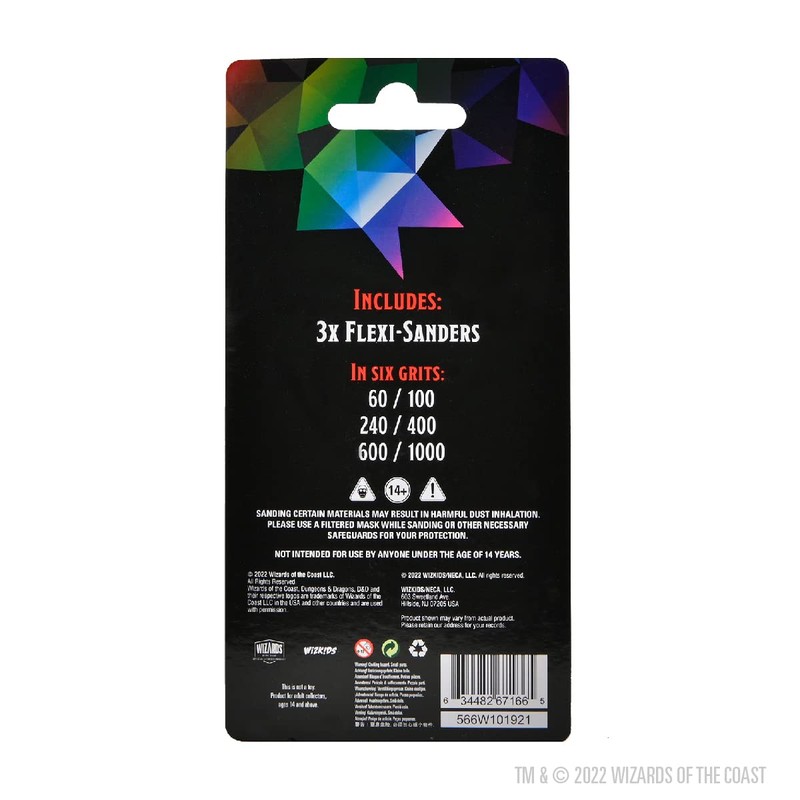 D&D Prismatic Paint: Flexi-Sanders Dual Grit | WizKids