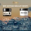 Shilajit Pure Himalayan Organic Shilajit Resin - 600mg Maximum Potency