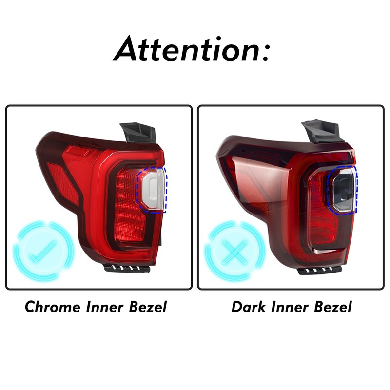 TUSDAR LED Tail Light Assembly For 2020-2023 GMC Acadia SL