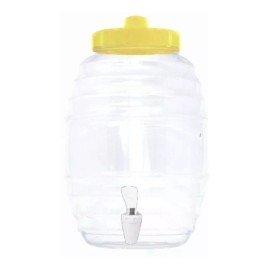 Barril Vitrolero De Plástico Con Llave 10 Lt