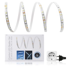 10 Metres Cool White LED Strip Stripe Border Strip 10 M (cold white CW, IP65) Includes power supply