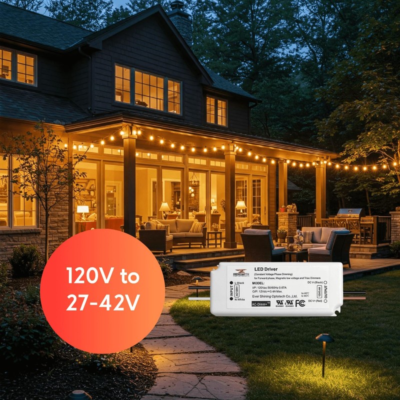 Ironsmith Lighting Products - Constant Current LED Driver Transformer (27-42