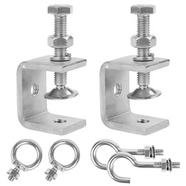 C Clamps, High Performance C Clamp, C Clamp, Stainless Steel Heavy Duty Carrier Clamp, Screw Clamp, Clamp Holder, Clamping Screw, Woodworking Fixture for Woodworking, Welding and Carpentry