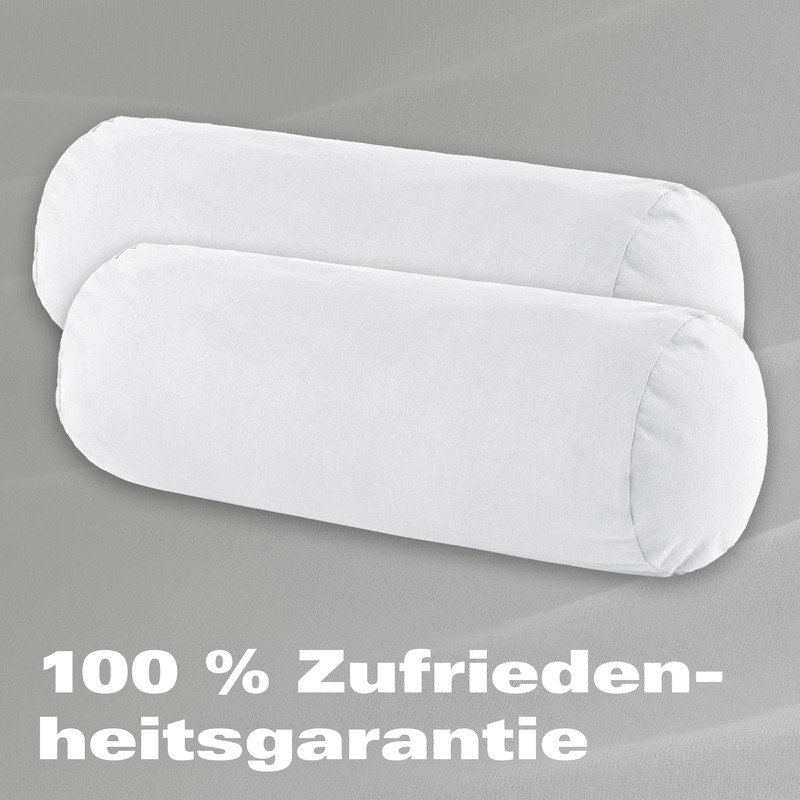 BaSaTex Organic Cushion Covers for Bolster Bolster 40 x 15