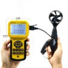 CFM Anemometer Digital Wind Gauge, Kethvoz HVAC Industrial Wind Meter