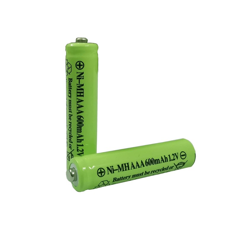 GSUIVEER AAA Nimh 600mAh 1.2v Rechargeable Battery for Outdoor Solar