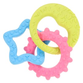VILLFUL Three- Puppy Teething Pet Small Puppy Dog Chew Teething Dogs Random Color