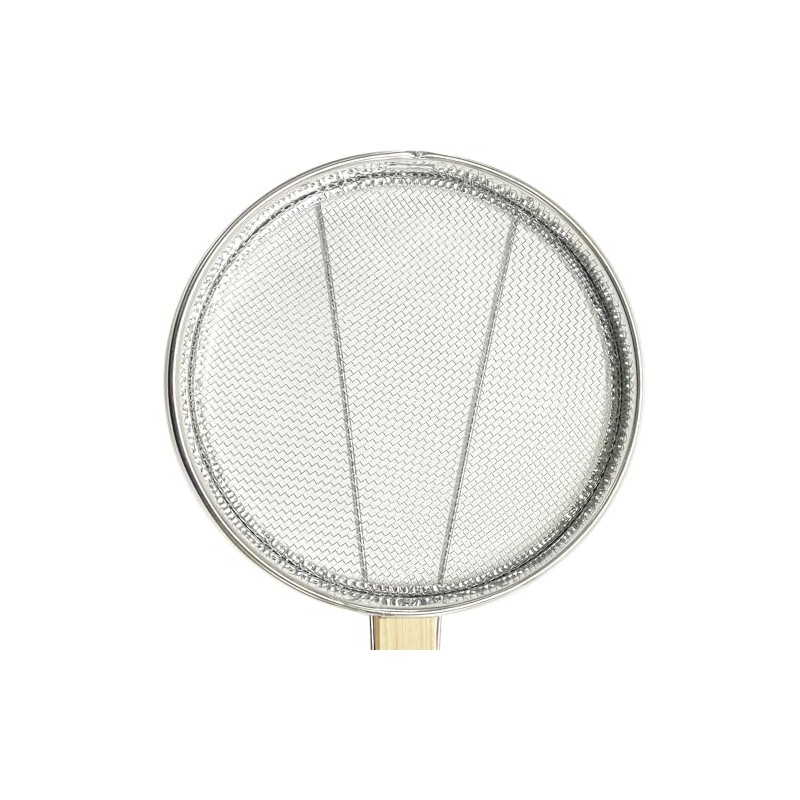 WIZ'A 0698 A-Clans Ginkgo Roast Bean Roasting Dish, Wooden Handle