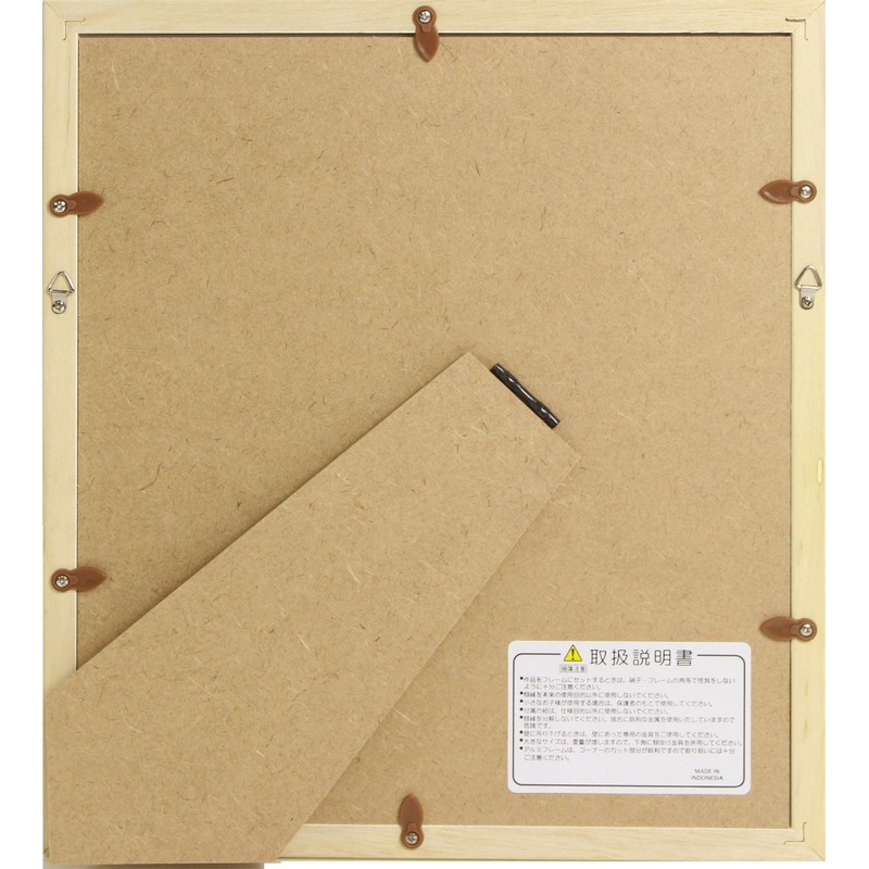 イワタ 額縁 色紙立て ドットシルバー 木製 ホワイト MC-101-DSW