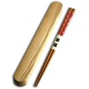 Nagao Chopsticks and Case Set, 9.1 inches (23 cm), Hand