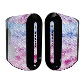 MightySkins Carbon Fiber Skin Compatible with Alienware Aurora R11 Gaming Desktop - Candy Clouds | Protective, Durable Textured Carbon Fiber Finish | Easy to Apply and Change Styles | Made in The USA