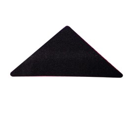 Cuello sin rizos para camisa de polo (se elige Peel-&-Stick Iron-On), Paquete de recambio: 20 pares negros (planchado)., Talla única