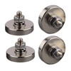 MUTUACTOR 4PCS Super Powerful Neodymium Round Magnet with 1/4''-20 Male