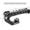 HAFOKO Camera Top Handle Camera Top Cheese Handle Universal Video