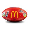 AFL Sherrin 2025 Gather Round Replica All Surface Football, Red,