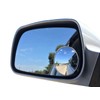 Blind Spot Mirror, Ampper 2" Round HD Glass Convex Aluminum