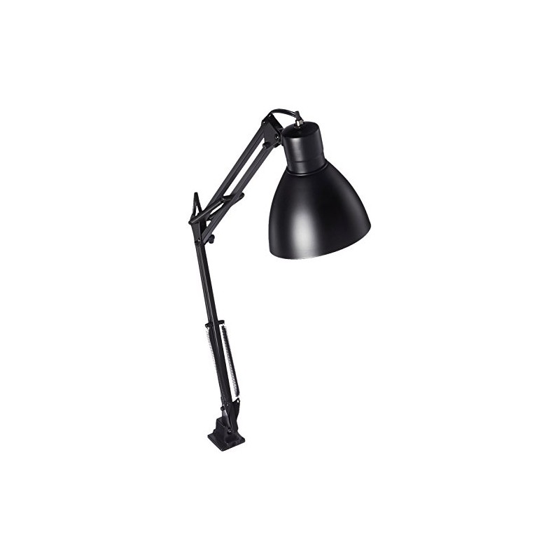 Meijer Task Lamp at Home Swing Arm Clip Metal, 34"