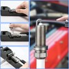 Adjustment Spark Plug Gap Tool with Magnetic Base, Universal Gapping